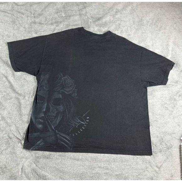 Og Abel Men's Crew Neck Short Sleeve Graphic T-Shirt Pullover Size 3X Black - Picture 2 of 8